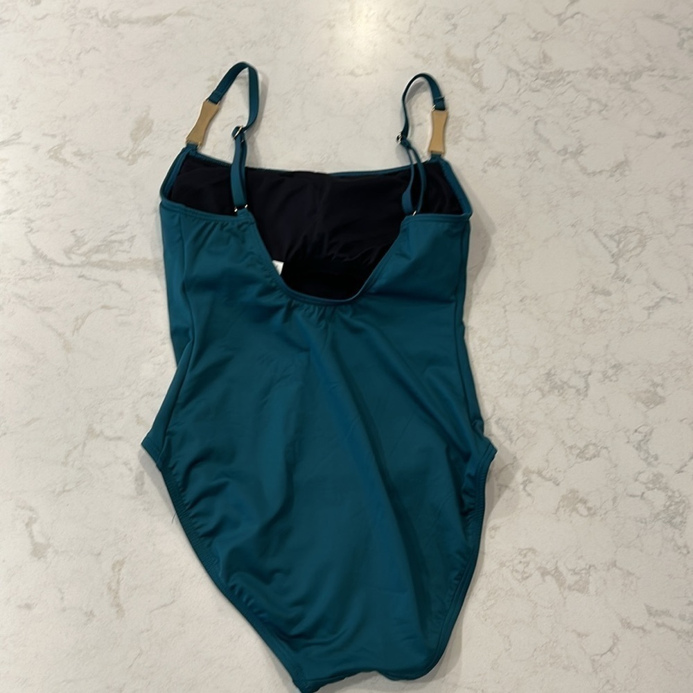 Kate Spade Crescent Bay One-Piece Swimsuit Size Medium - Picture 4 of 12